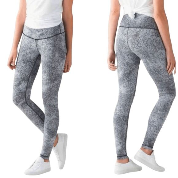 LULULEMON ATHLETICA Wunder Under (Hi-Rise) Pant 31' Size 6 - Picture 1 of 3